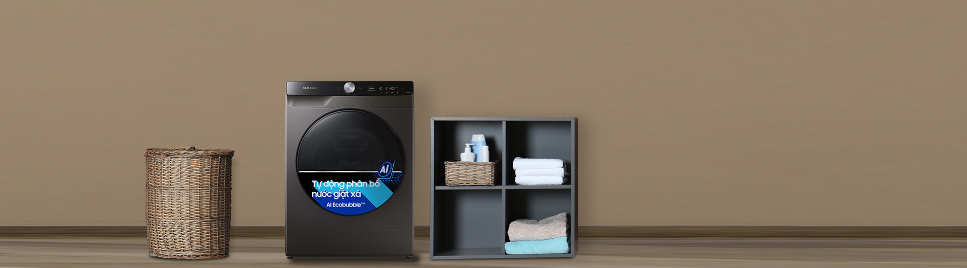 Máy giặt sấy Samsung WD11T734DBX/SV 11/7kg