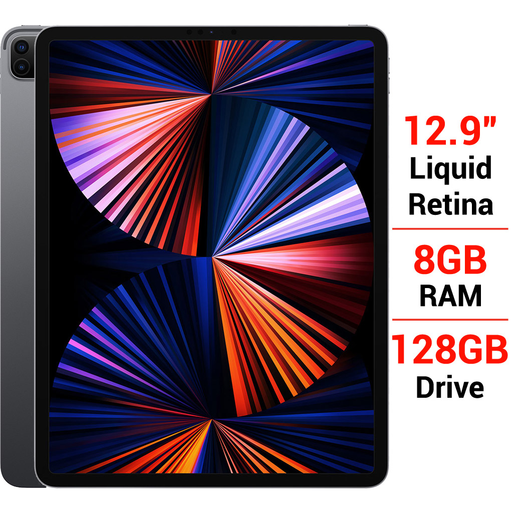 Máy tính bảng iPad Pro M1 2021 12.9 inch Wifi 8GB/128GB MHNF3ZA/A Xám