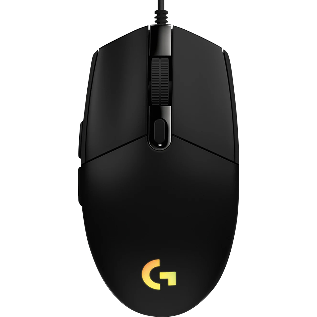 Chuột gaming Logitech G102 GEN2 Lightsync Đen