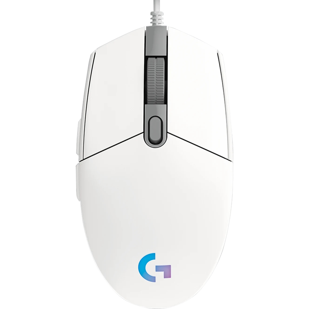 Chuột gaming Logitech G102 GEN2 Lightsync Trắng