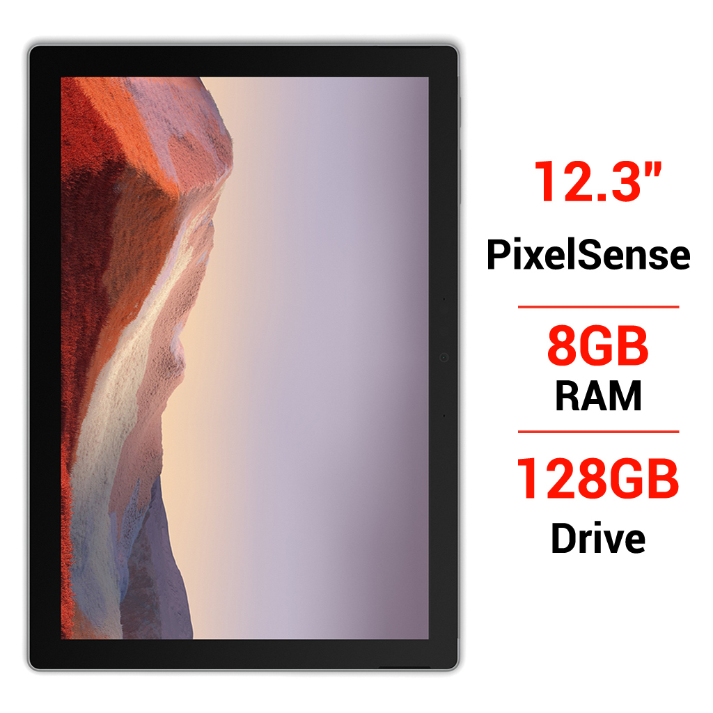 Máy tính bảng Microsoft Surface Pro 7 Core i5 RAM 8GB SSD 128GB mặt chính diện