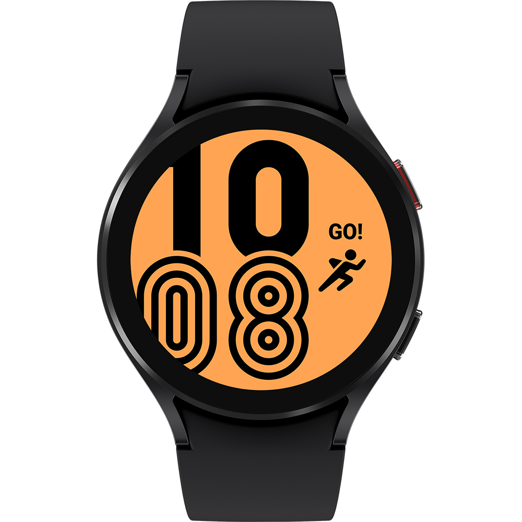 Đồng hồ thông minh Samsung Galaxy Watch4 Bluetooth 44mm Đen mặt chính diện