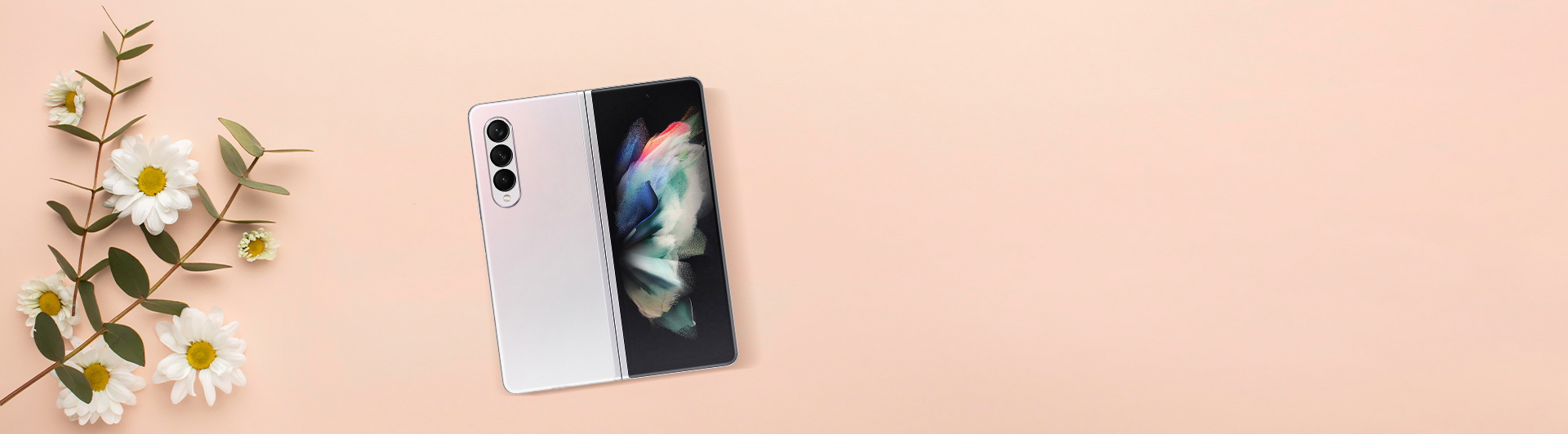 Điện thoại Samsung Galaxy Z Fold 3 5G 256GB Bạc