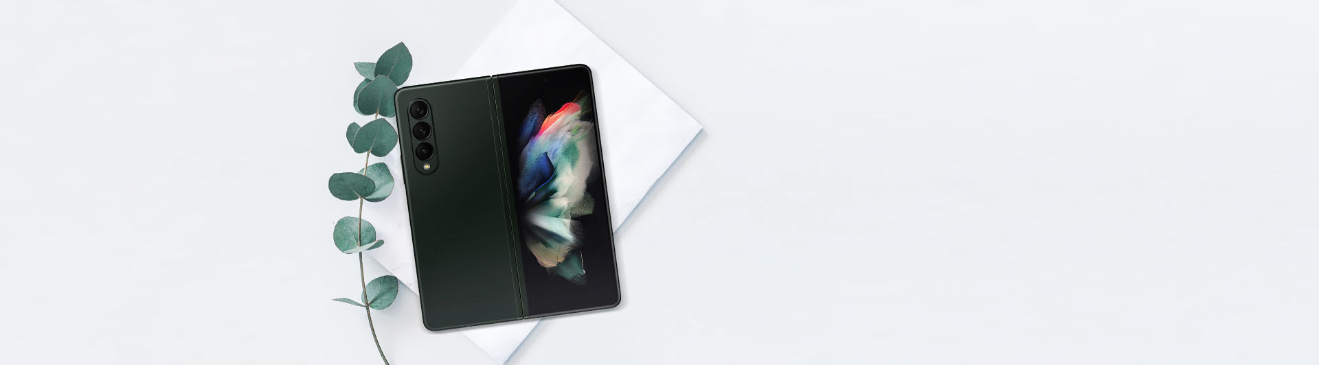 Điện thoại Samsung Galaxy Z Fold 3 5G 512GB Xanh Lá