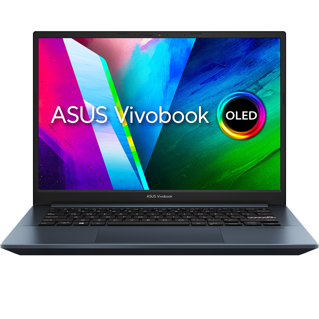 Laptop Asus Vivobook Pro M3401QA-KM040T R7-5800H mặt chính diện