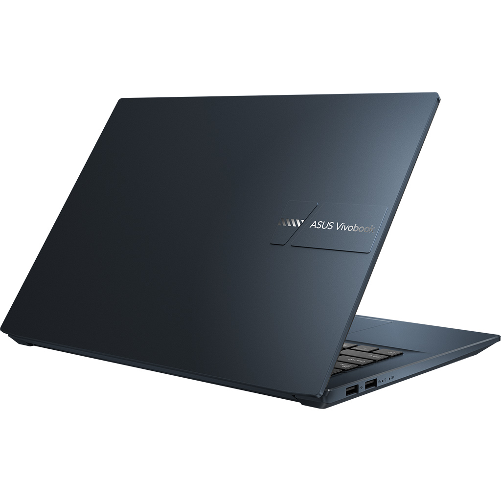 Laptop Asus Vivobook Pro M3401QA-KM040T R7-5800H mặt lưng nghiêng