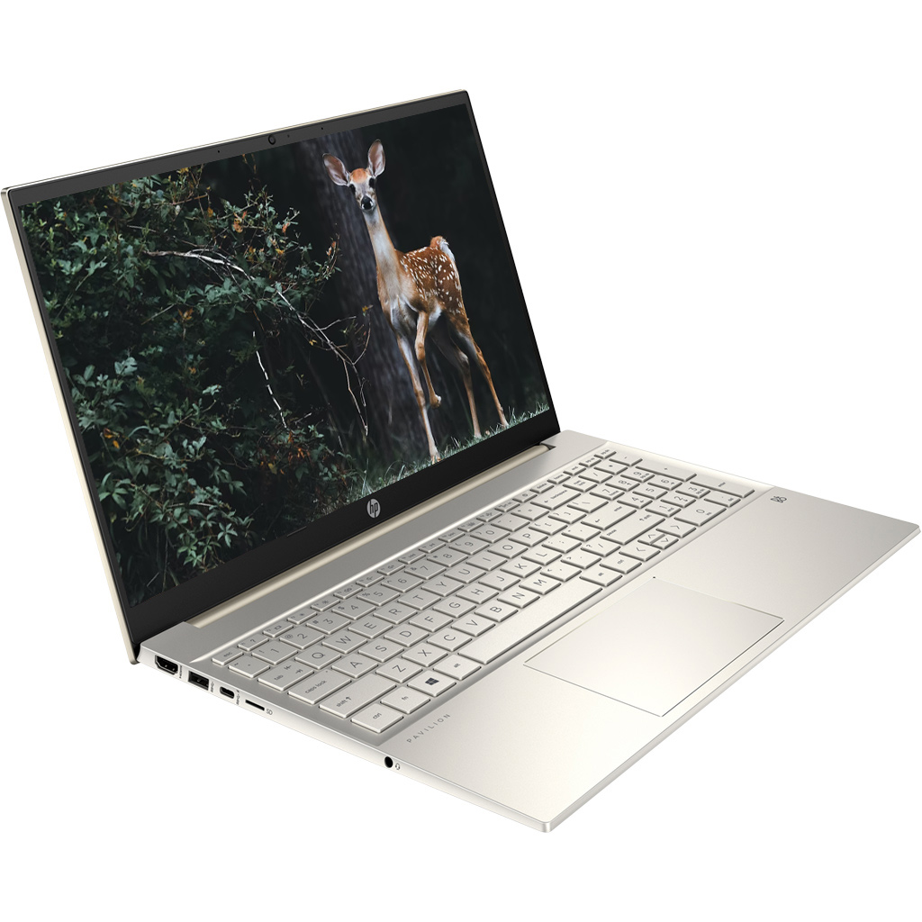 Laptop HP Pavilion 15-EG0509TU i3-1125G4 46M08PA mặt nghiêng trái
