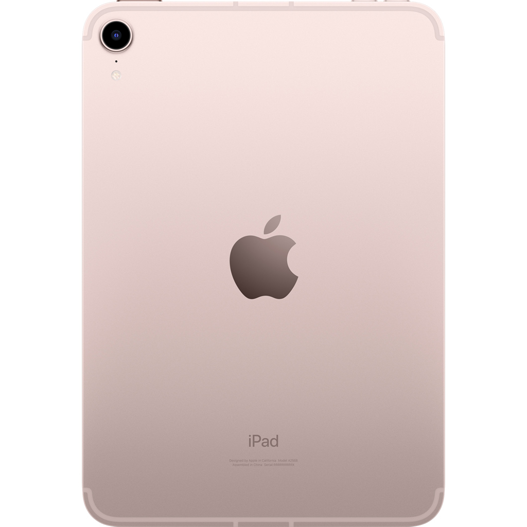 iPad Mini 6 Wifi Cellular 64GB 8.3 inch MLX43ZA/A Hồng (2021) mặt lưng