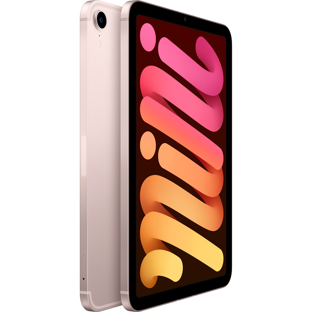 iPad Mini 6 Wifi Cellular 64GB 8.3 inch MLX43ZA/A Hồng (2021) mặt nghiêng