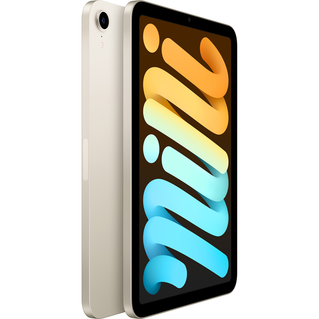 iPad Mini 6 Wifi 64GB 8.3 inch MK7P3ZA/A Trắng (2021) mặt nghiêng