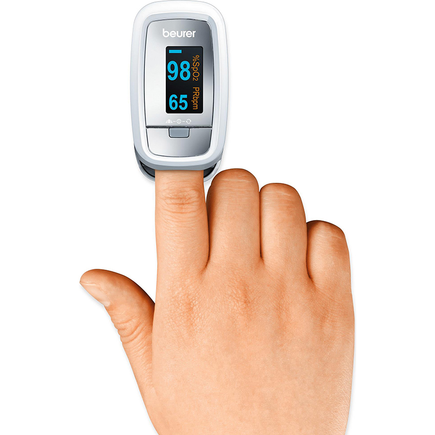 Máy đo nồng độ oxy trong máu và nhịp tim Beurer PO30 dễ sử dụng