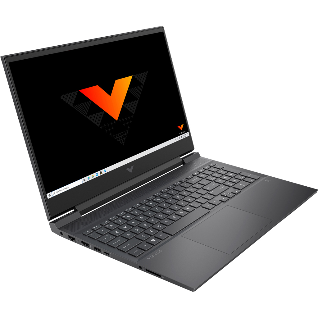 Laptop HP Victus 16-D0204TX i5-11400H (4R0U5PA) mặt nghiêng trái