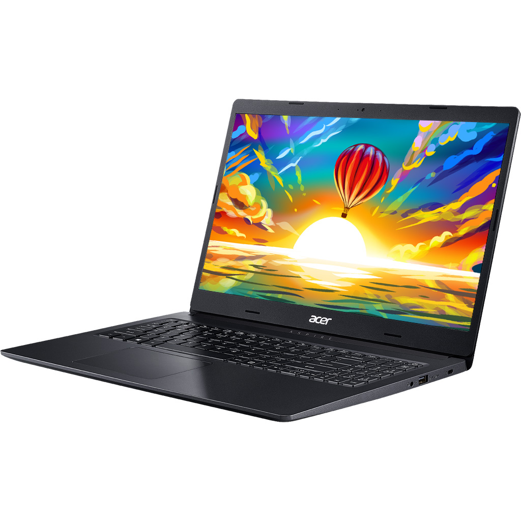 Laptop Acer Aspire 3 A315-57G-573F i5-1035G1 (NX.HZRSV.00B) mặt nghiêng phải