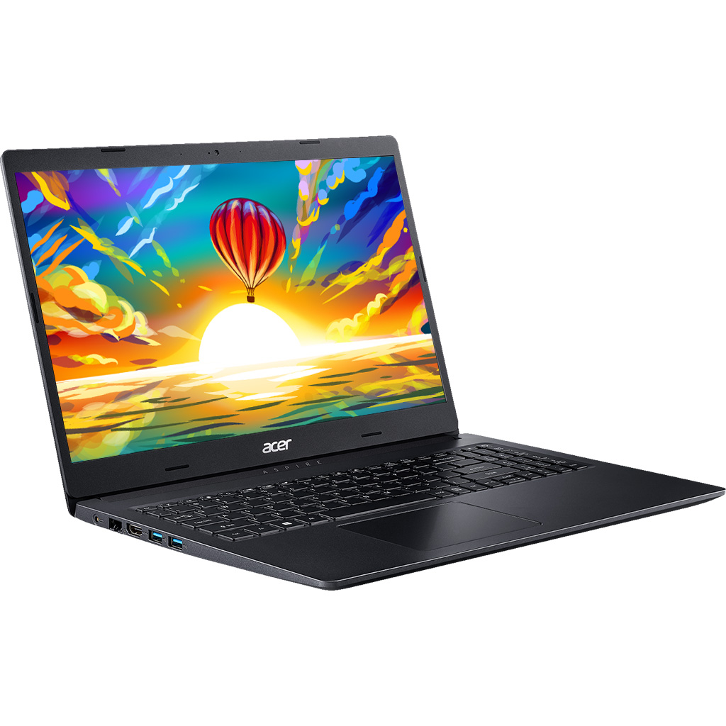 Laptop Acer Aspire 3 A315-57G-573F i5-1035G1 (NX.HZRSV.00B) mặt nghiêng trái