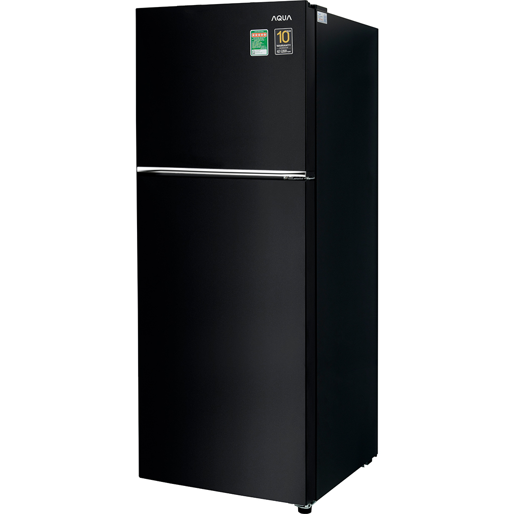 Tủ lạnh Aqua Inverter 245 lít AQR-T259FA(FB) mặt nghiêng phải