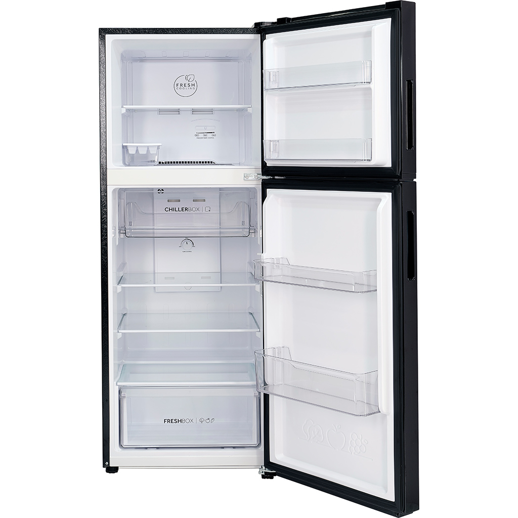 Tủ lạnh Aqua Inverter 245 lít AQR-T259FA(FB) cửa mở