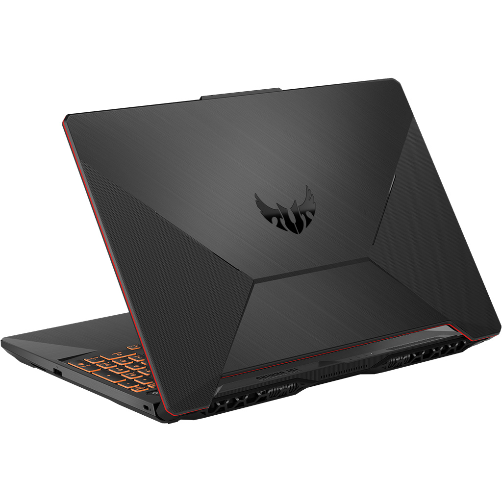 Laptop Asus TUF Gaming FX506LH i5-10300H (HN188W) mặt lưng nghiêng phải