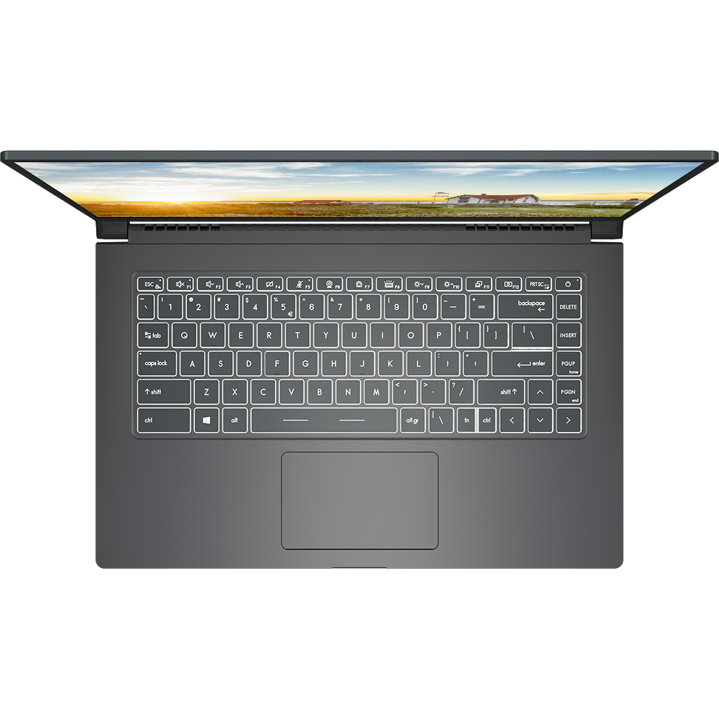 Laptop MSI Modern 15 A11MU-678VN i5-1155G7 mặt bàn phím