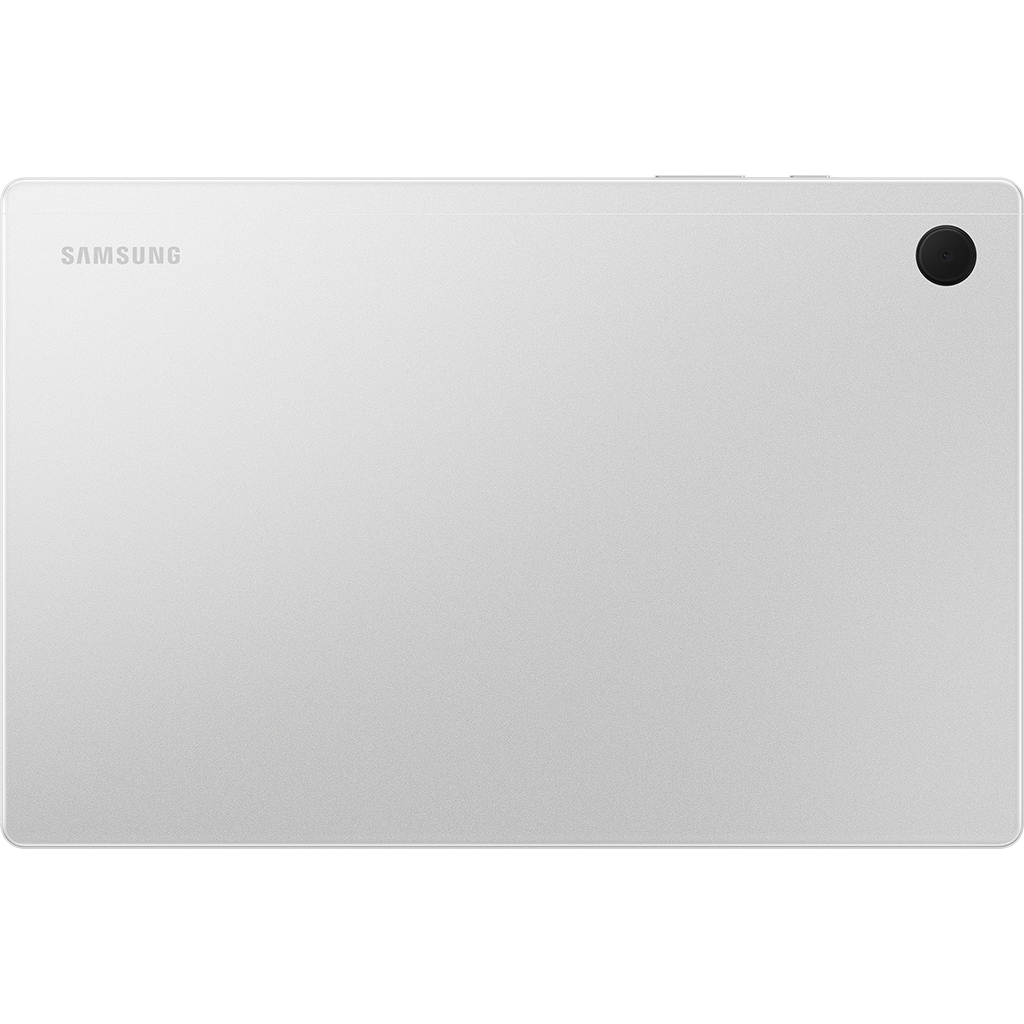 Máy tính bảng Samsung Galaxy Tab A8 64GB Bạc (2022) nằm mặt sau