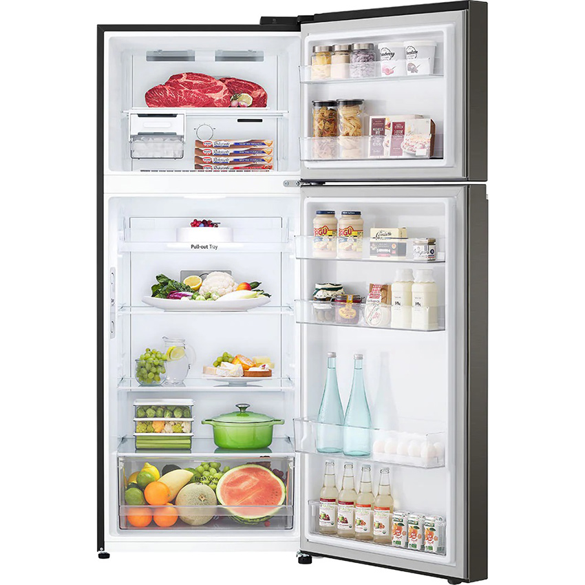 Tủ lạnh LG Inverter 335 lít GN-M332BL bên trong tủ