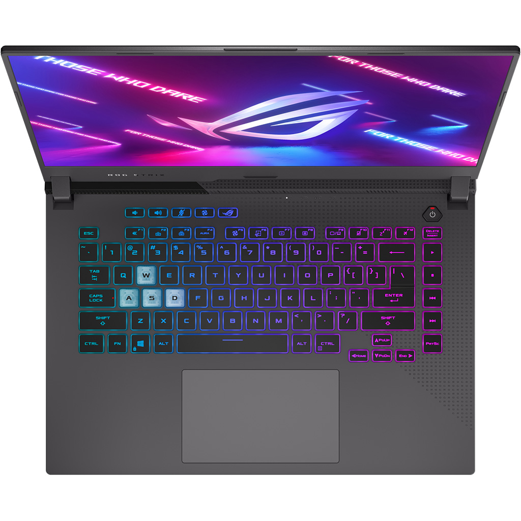 Laptop Asus ROG Strix Gaming G513IH R7-4800H (HN015W) mặt bàn phím