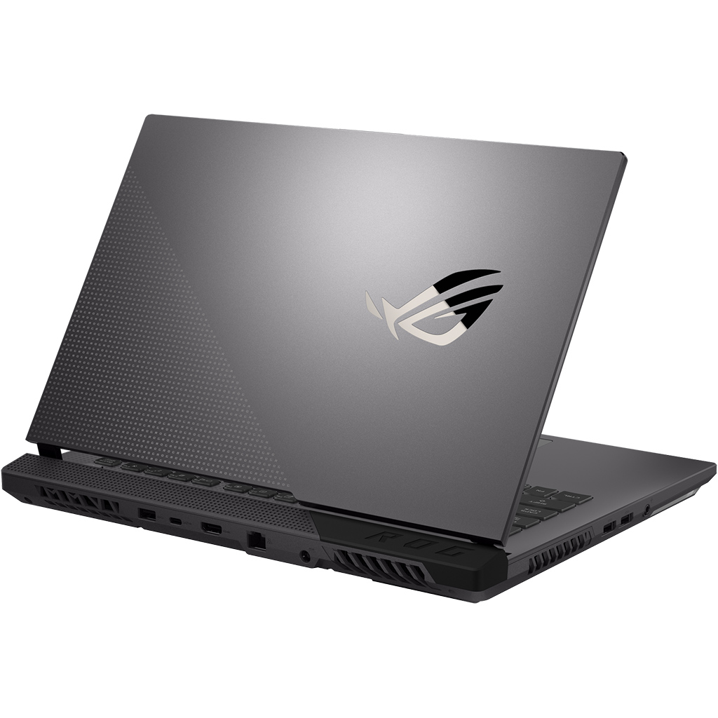 Laptop Asus ROG Strix Gaming G513IH R7-4800H (HN015W) mặt lưng nghiêng phải