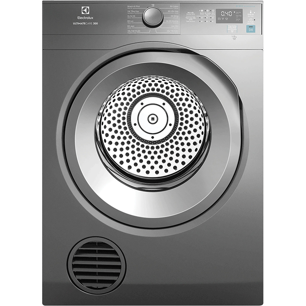 Máy Sấy Quần Áo Electrolux 8.5 Kg Edv854N3Sb Xám