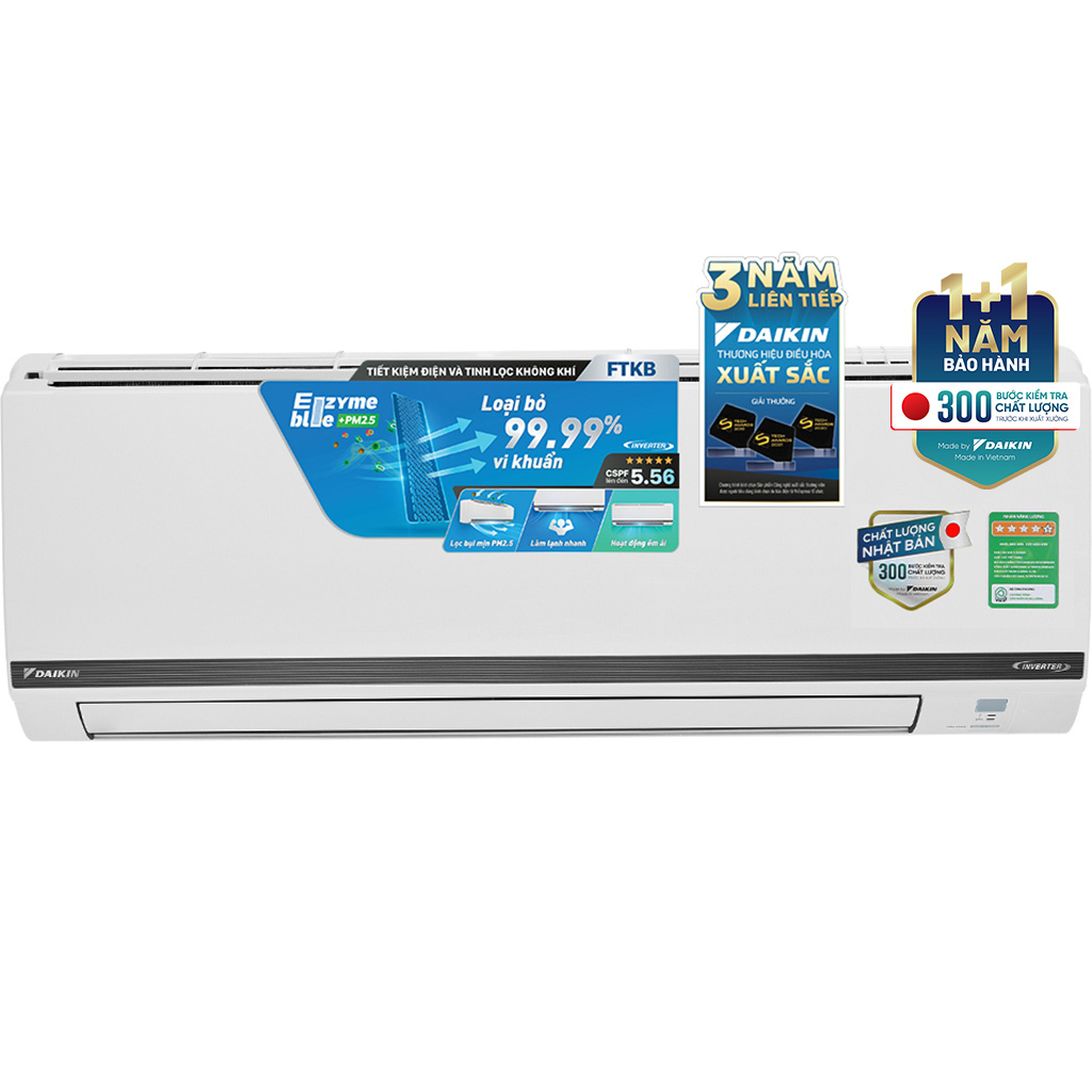 Máy lạnh Daikin Inverter 1 HP FTKB25WMVMV