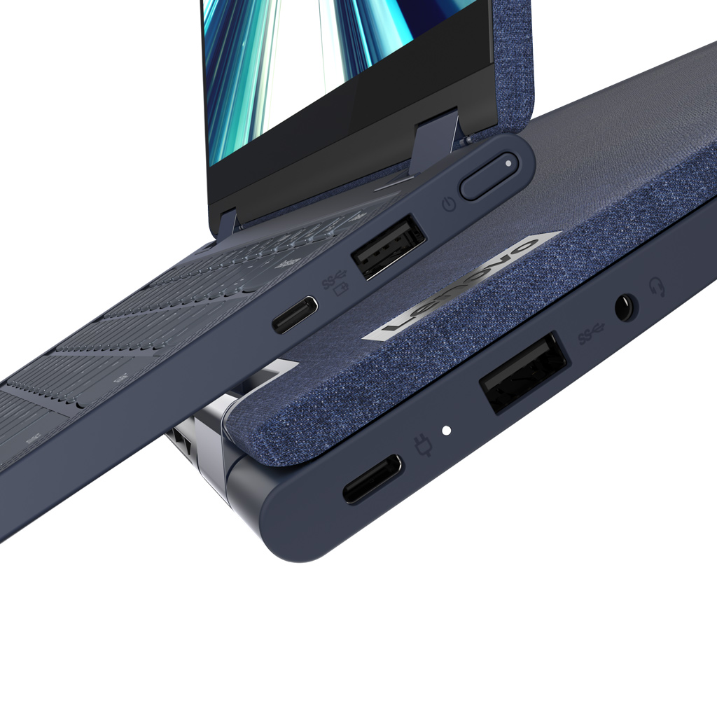 Laptop Lenovo IdeaPad Yoga 6 13ALC6 R7-5700U 82ND00BDVN cổng kết nối
