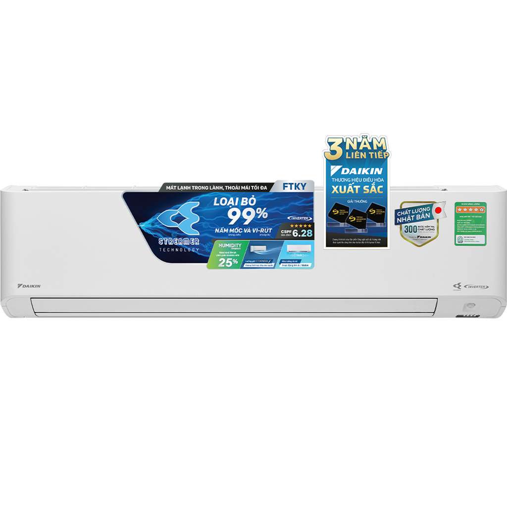 Máy lạnh Daikin Inverter 3 HP FTKY71WVMV