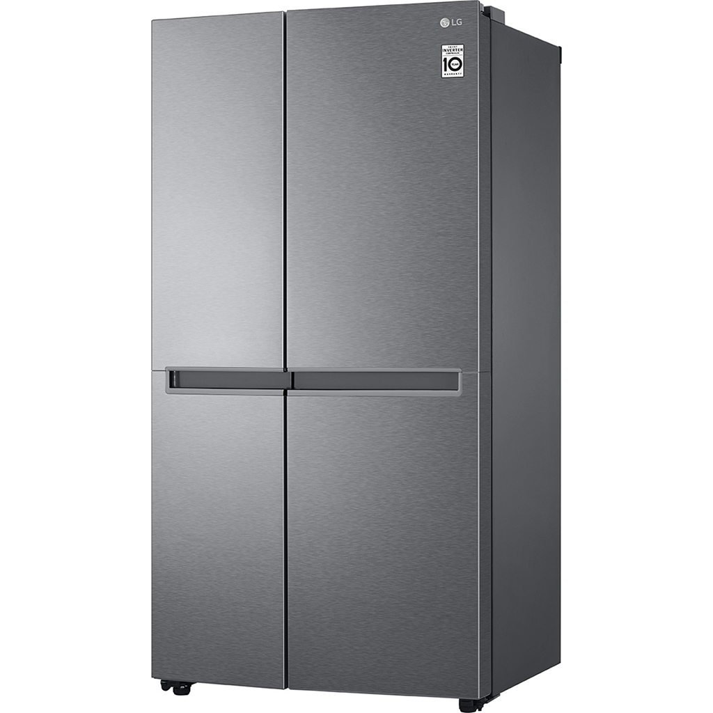 Tủ lạnh LG Inverter 649 lít GR-B257JDS mặt nghiêng phải