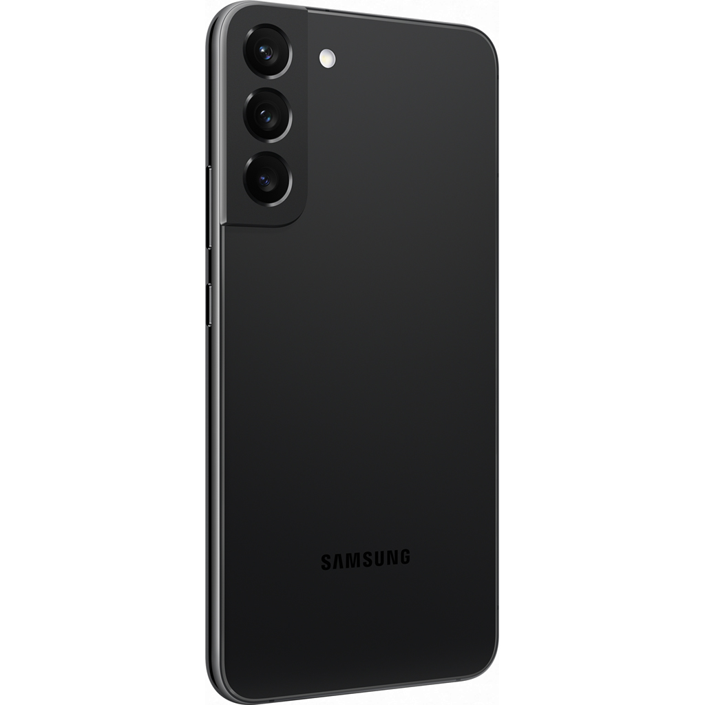 Điện thoại Samsung S22 Plus 8GB/256GB Đen mặt lưng nghiêng trái
