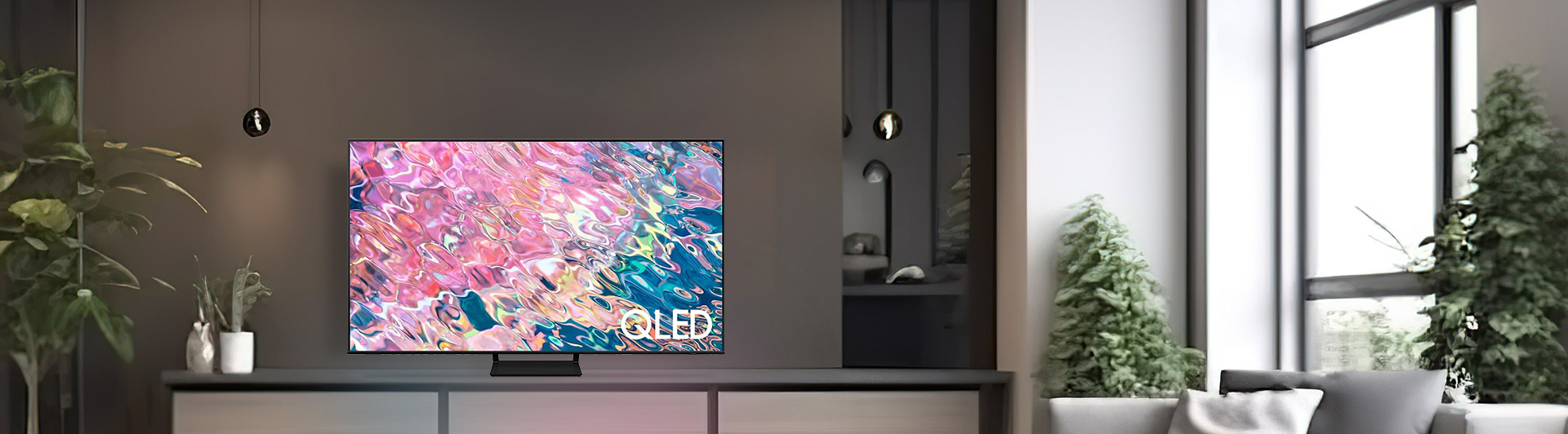 Smart Tivi QLED Samsung 4K 75 inch QA75Q60BAKXXV