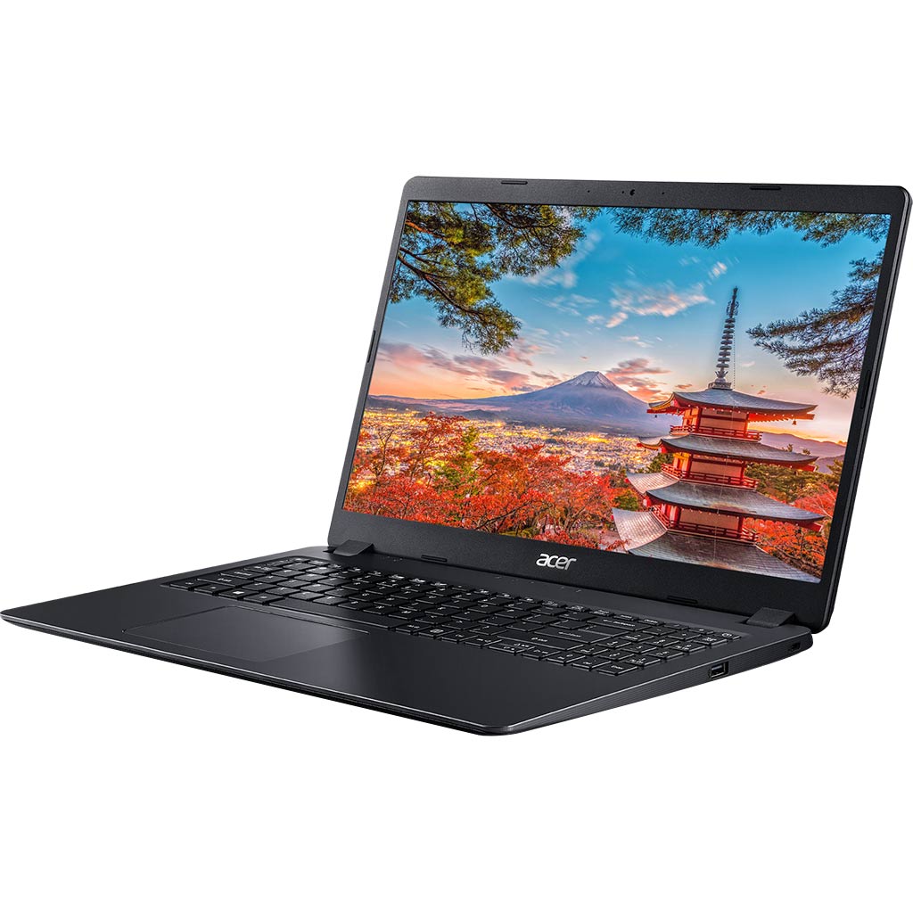 Laptop Acer A315-56-58EG I5-1035G1/4GBOB/256GB nghiêng trái