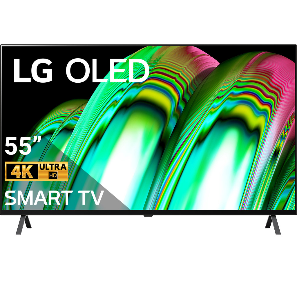 Smart Tivi OLED LG 4K 55 inch OLED55A2PSA mặt chính diện