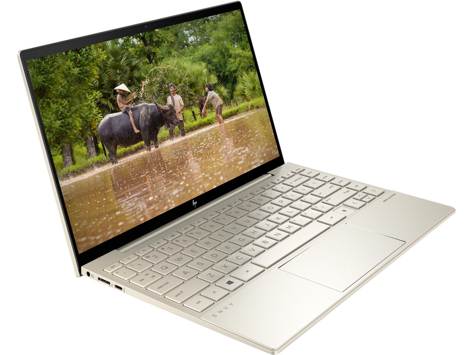 Laptop HP Envy 13-BA1535TU i-71165G7 (4U6M4PA) mặt chính diện