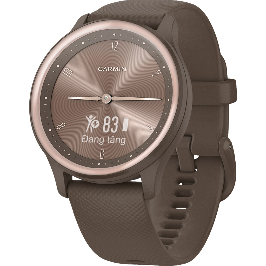 Đồng hồ Garmin Vívomove Sport Nâu Cocoa