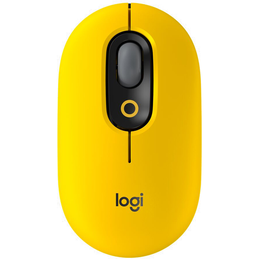 Chuột Không Dây Logitech Pop Emoji Vàng Đen (910 - 006514)