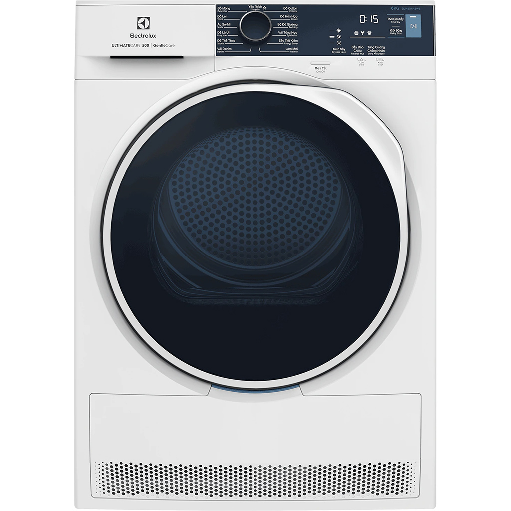 Máy Sấy Quần Áo Electrolux 8 Kg Edh804H5Wb