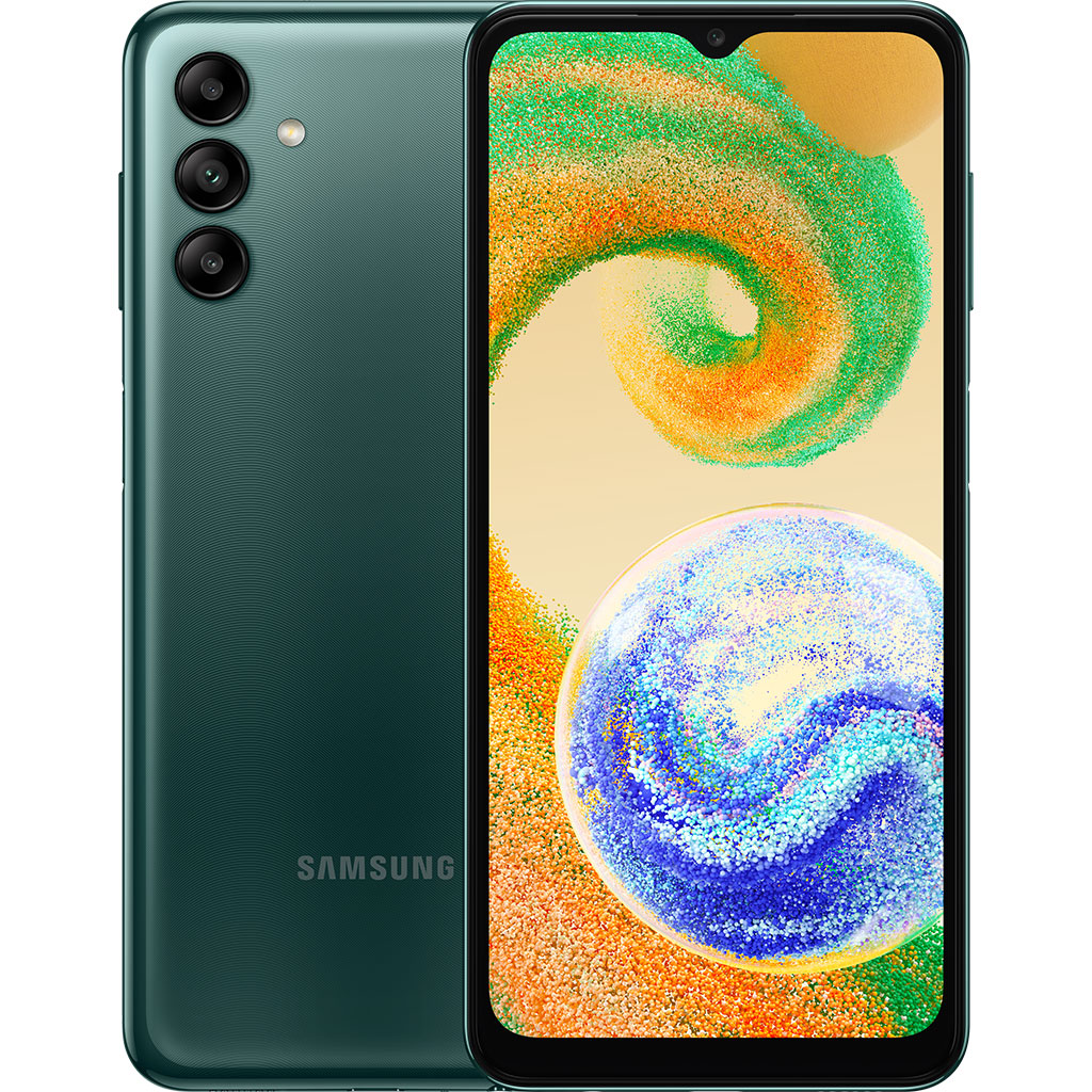 Samsung Galaxy A04s màu xanh: Samsung Galaxy A04s màu xanh không chỉ sở hữu màn hình rộng đáp ứng tối đa nhu cầu giải trí của người dùng mà còn được trang bị camera nổi bật, giúp bạn tạo ra những bức ảnh chất lượng cao. Với thiết kế đẹp mắt và cấu hình mạnh mẽ, chiếc điện thoại này sẽ khiến bạn thật sự phát cuồng.