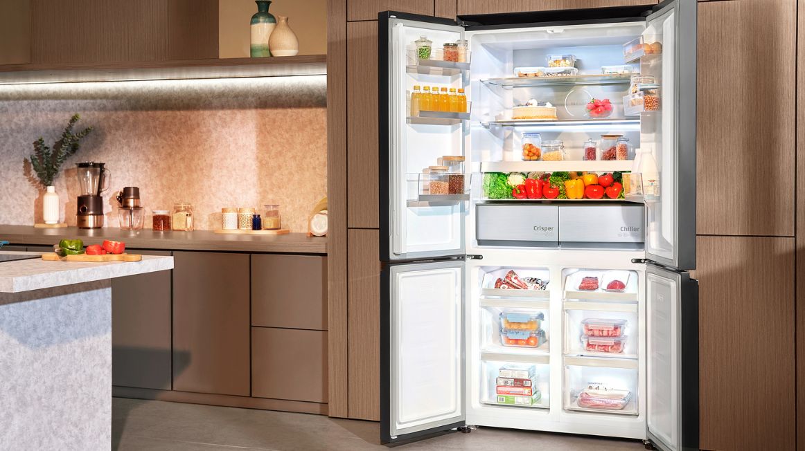 Tủ lạnh Multi Door là gì? Sự khác nhau giữa tủ lạnh Multi Door và Side by Side | Nguyễn Kim Blog