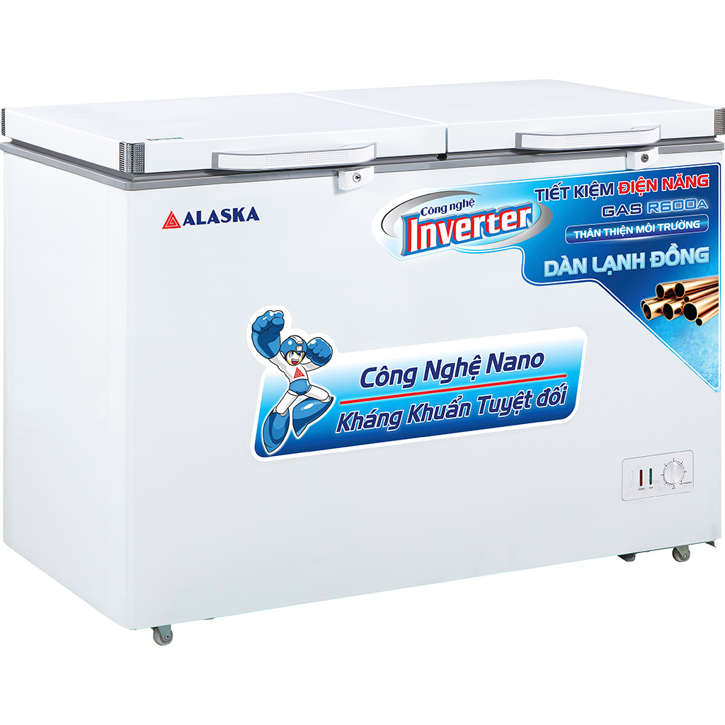 Tủ Đông Alaska Inverter 282 Lít Bcd - 4568Ci