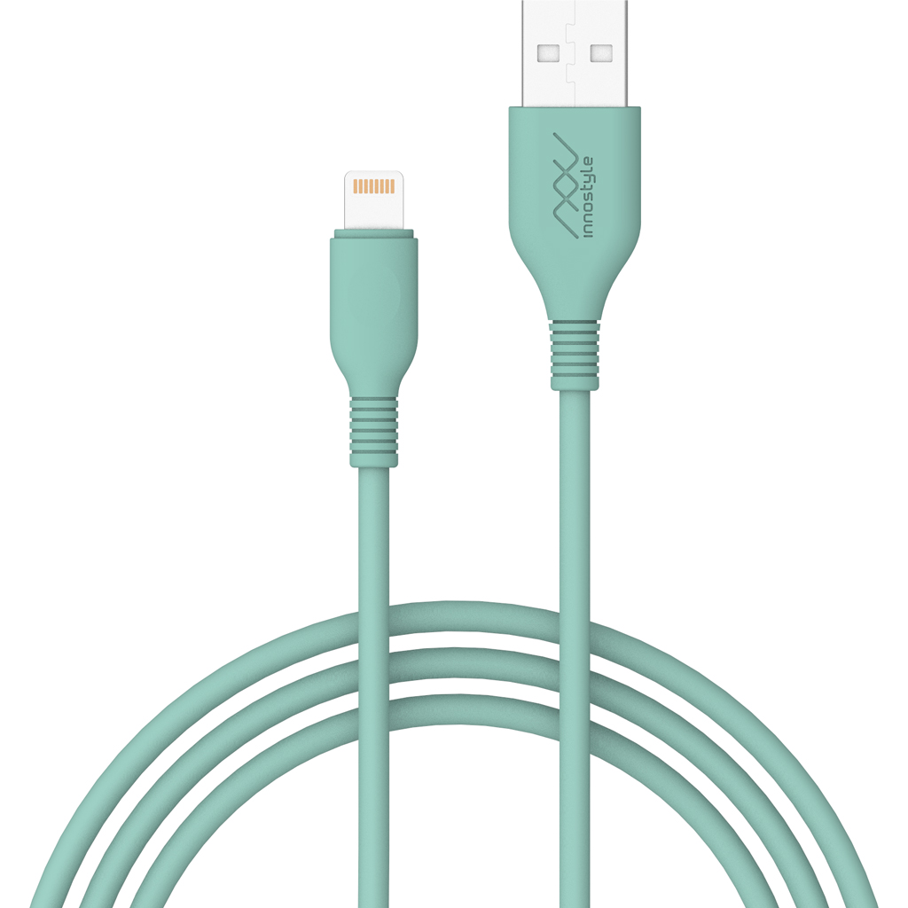 Cáp sạc Innostyle Jazzy USB-A to Lightning J_IAL150 Xanh Ngọc