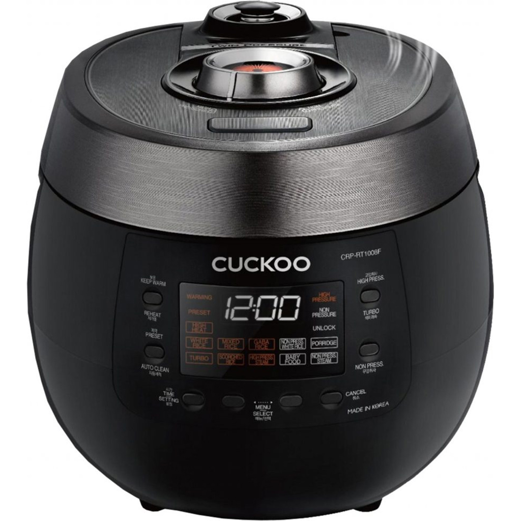 Nồi Cơm Điện Tử Áp Suất Cuckoo 1.8 Lít Crp - Rt1008F/Bktsvncv