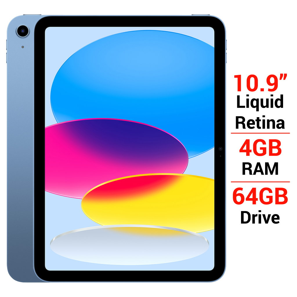 iPad Gen 10 Wifi 64GB 10.9 inch MPQ13ZA/A Xanh (2022)