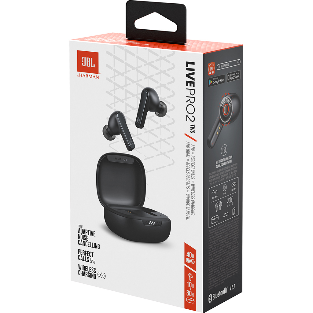 Tai nghe JBL Live Pro 2 TWS Đen Chính Hãng, Giá Tốt | Nguyễn Kim
