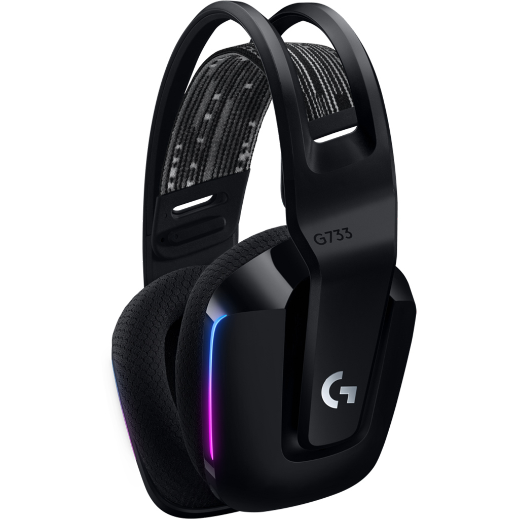 Tai nghe Logitech G733 LightSpeed Wireless Gaming Đen (981-000867 ...