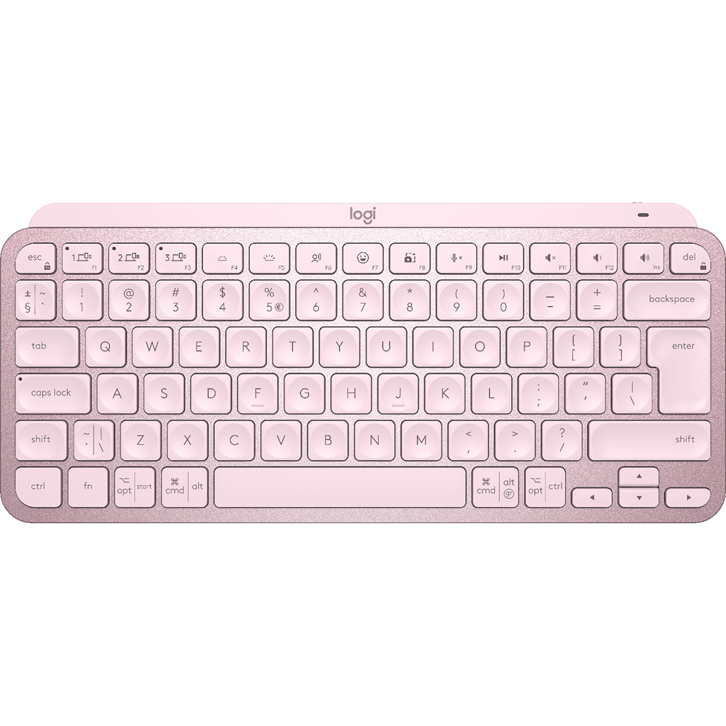 Bàn phím không dây Logitech MX Keys Mini Hồng (920-010507)