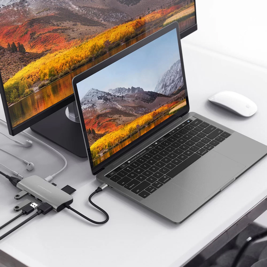 Cổng chuyển HyperDrive Power 9 in 1 USB-C Hub HD30F Bạc Giá Tốt ...