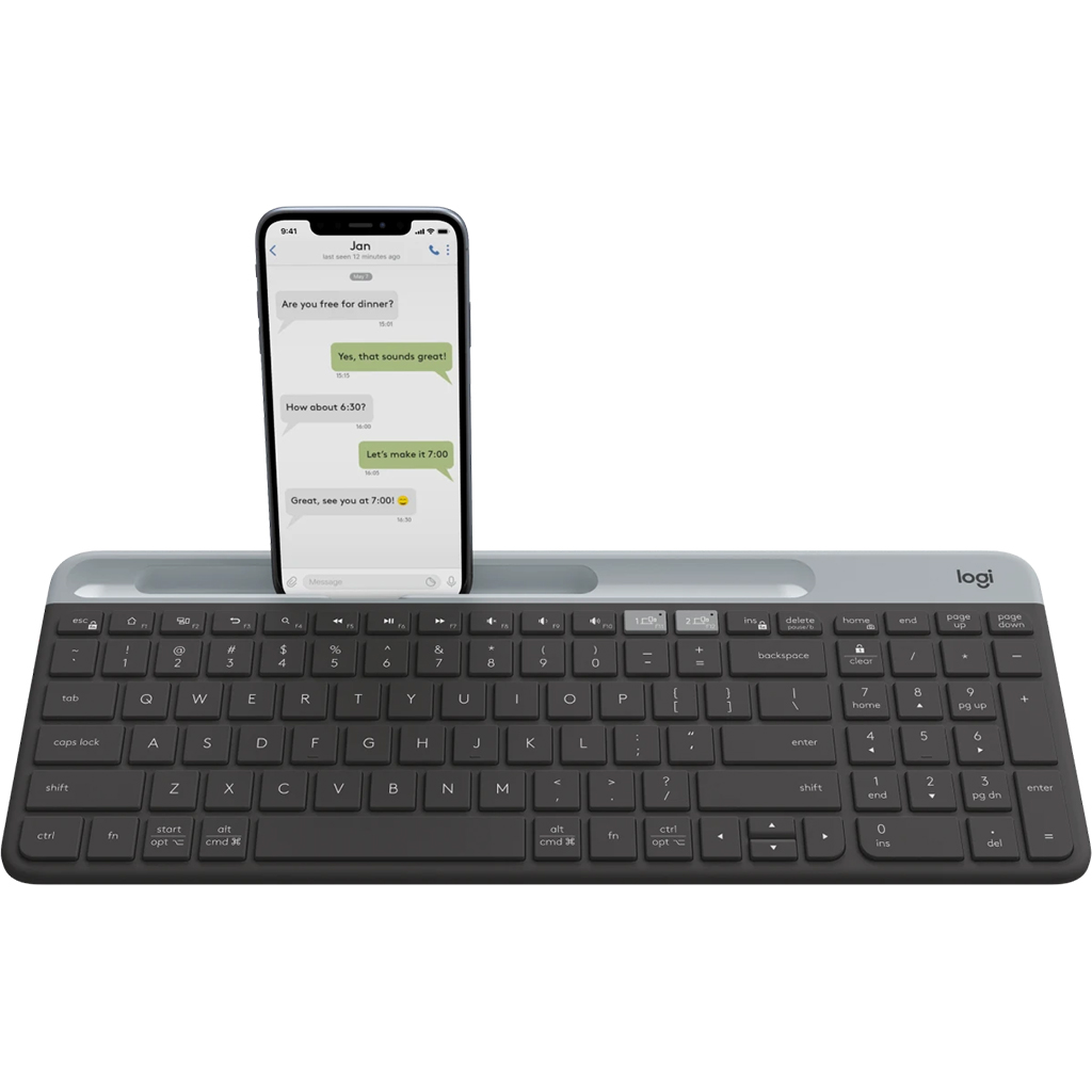 Bàn phím không dây Logitech K580 Đen (920-009210)